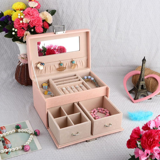 Boîte à Bijoux Miroir