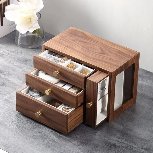 Boîte à Bijoux Bois Haut de Gamme