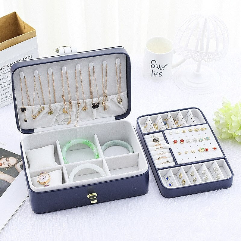 Boite Bijoux Cuir