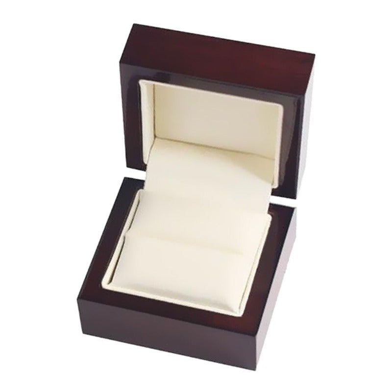 écrin à bijoux bois massif bague