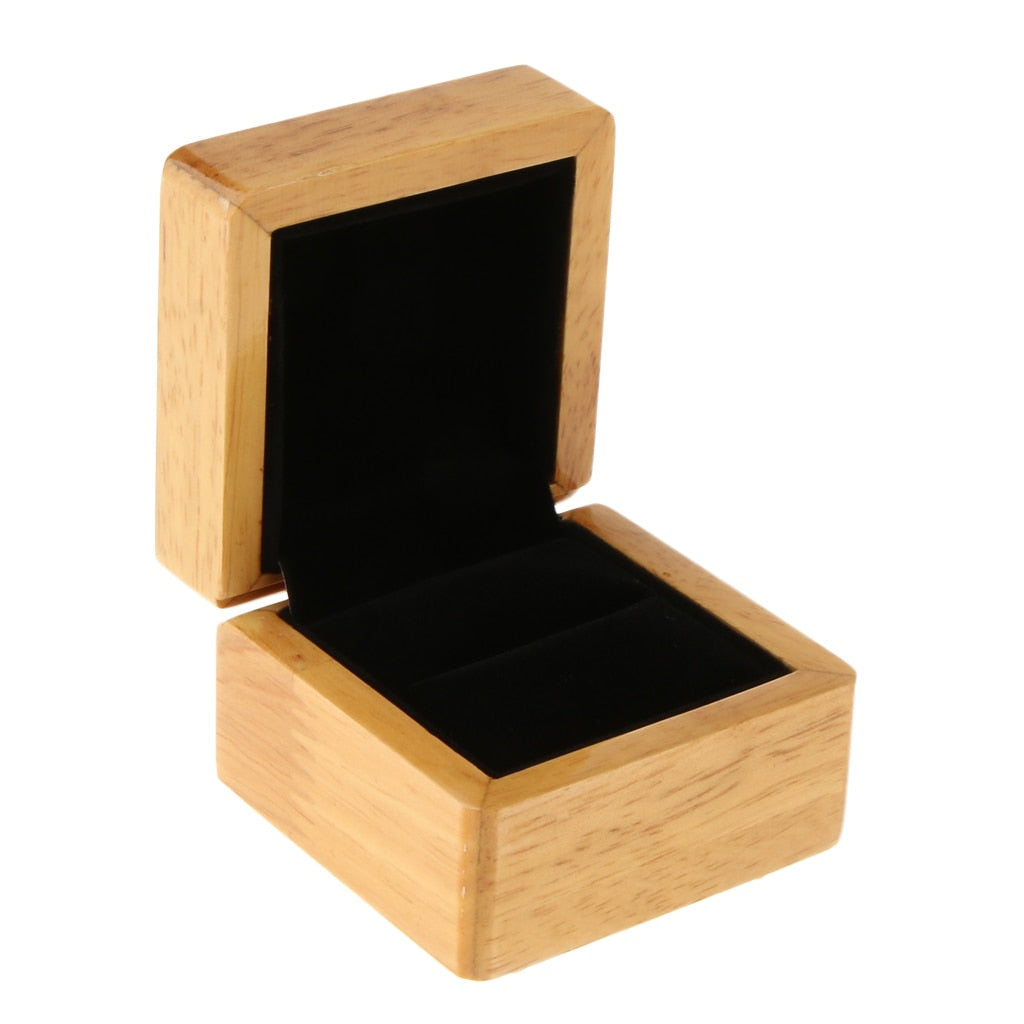 écrin à bijoux bois velours femme alliance