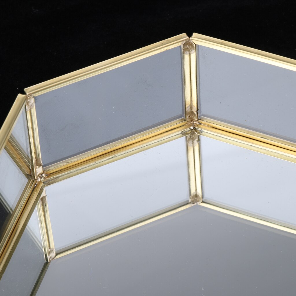 Porte Bijoux Plateau de Verre Détails 