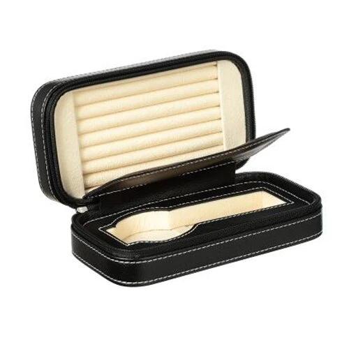 Trousse à Bijoux Cuir Noir | Les Boîtes d'Aphrodite