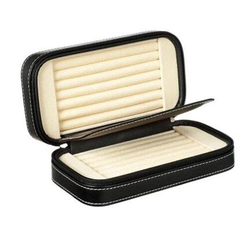 Trousse à Bijoux Cuir Noir | Les Boîtes d'Aphrodite