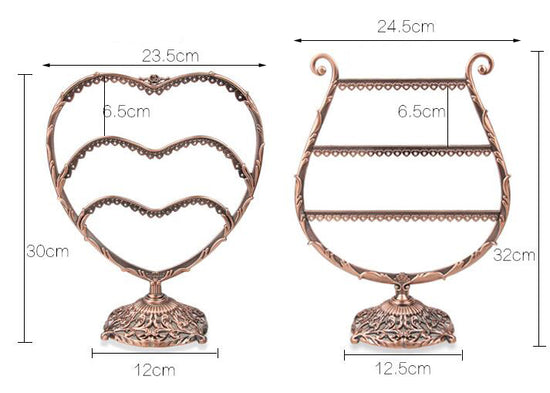 porte bijoux harpe d'euterpe dimensions
