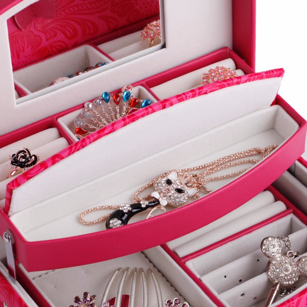 Boîte à Bijoux en Cuir Nomade | Les Boîtes d'Aphrodite