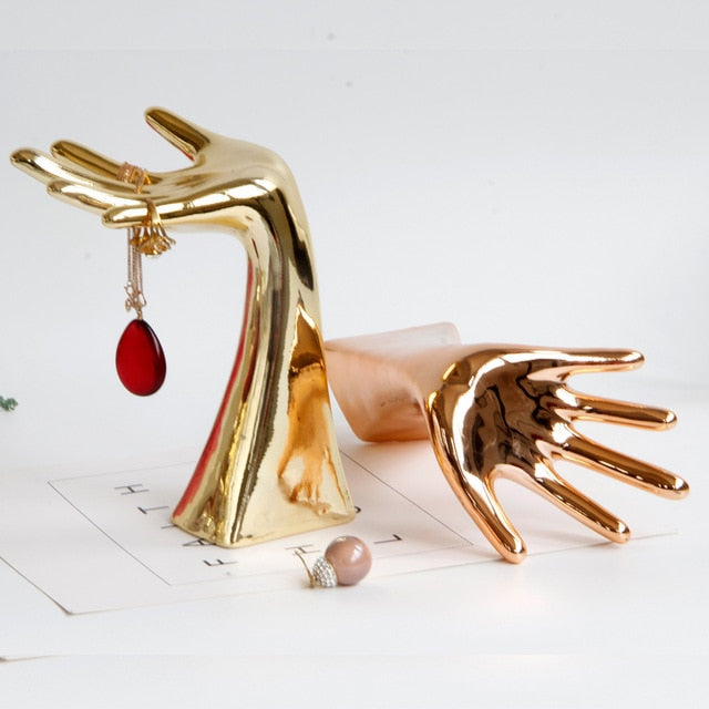 Porte Bijoux Main Céramique Aphrodite