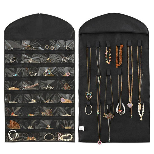 Porte Bijoux Mural Poches Suspendues