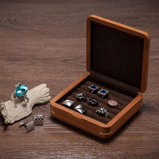 Boîte à Bijou en Bois de Rose