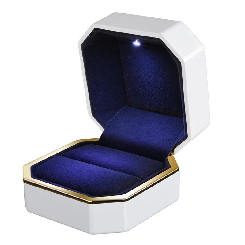 écrin à bijoux led  Bague