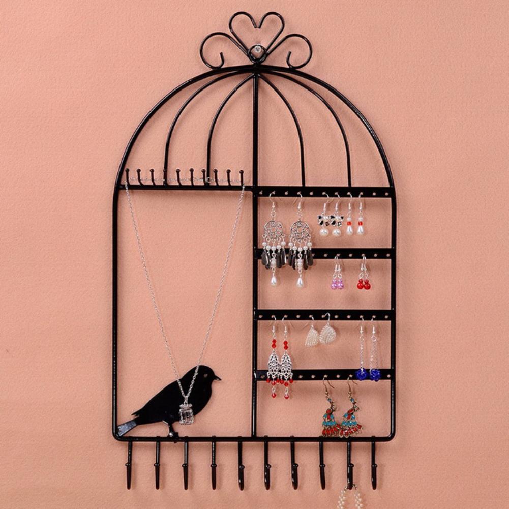 Porte Bijoux Mural NId d'Oiseau Satiné