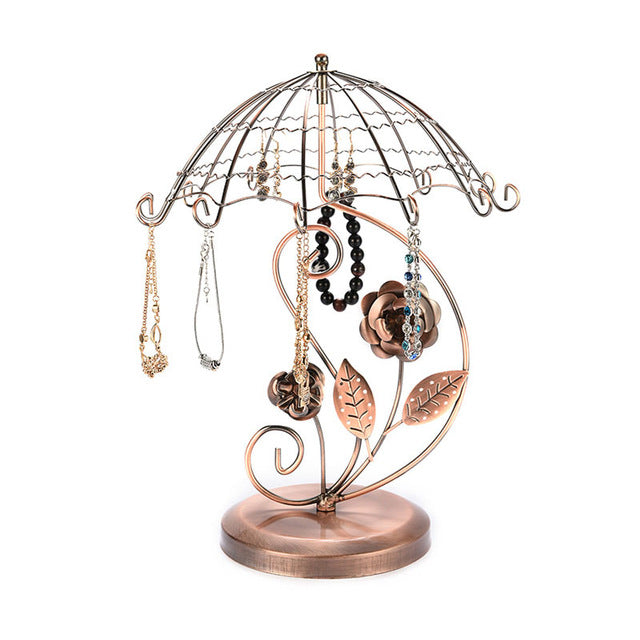 Arbre à Bijoux Parapluie Cuivre