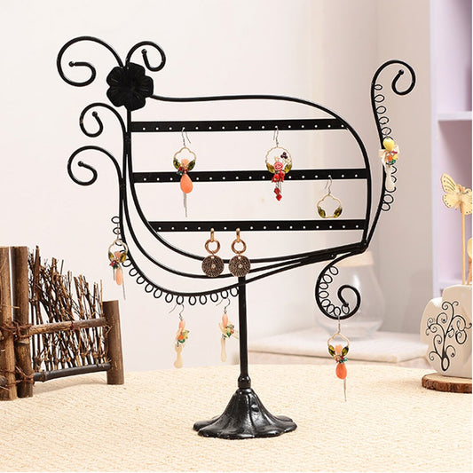 porte bijoux cygne fantaisie colliers