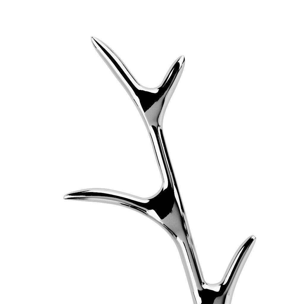 porte bijoux arbre chromé branche