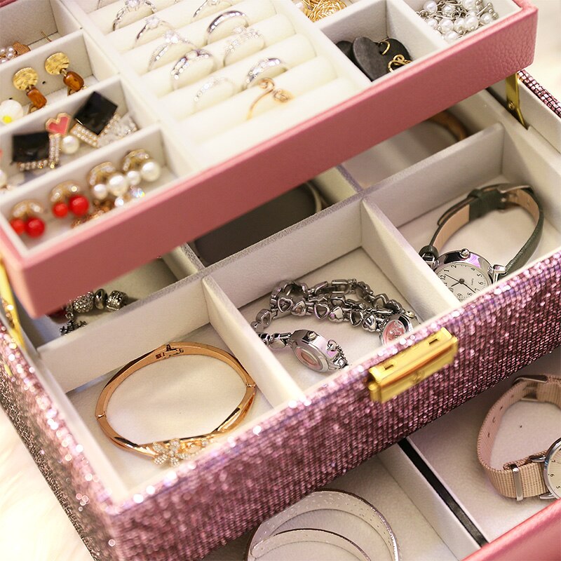 Boîte à Bijoux Paris en Cuir | Les Boîtes d'Aphrodite