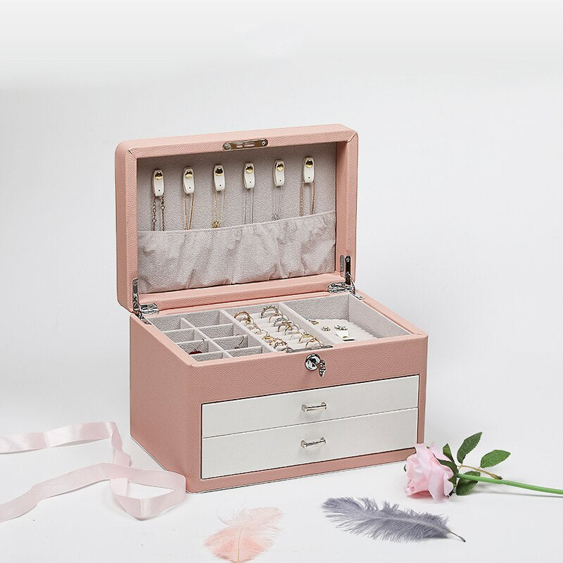 Boîte à Bijoux Utopia en Cuir | Les Boîtes d'Aphrodite
