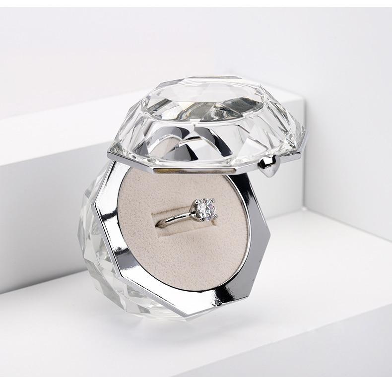 écrin à bijoux diamant bague