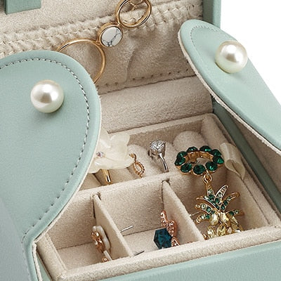 Boîte à Bijoux Petit Format en Cuir | Les Boîtes d'Aphrodite