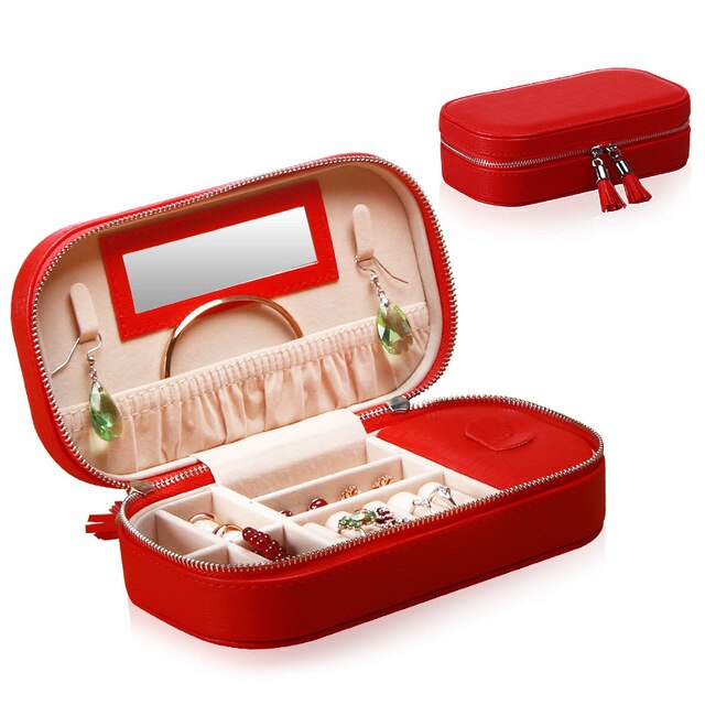 Trousse à Bijoux Rouge | Les Boîtes d'Aphrodite