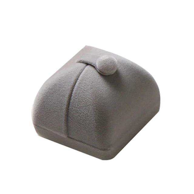 écrin à bijoux velours gris