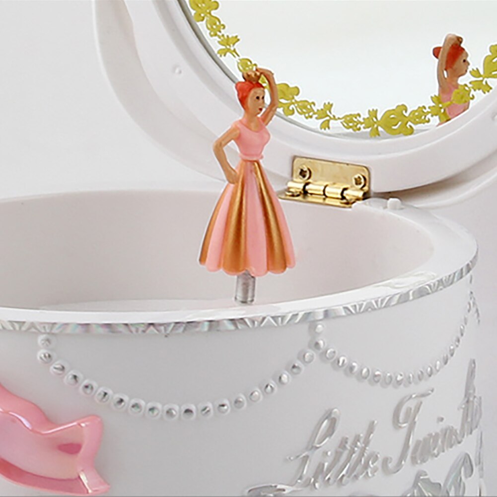 Boîte à Bijoux Musicale Ronde | Les Boîtes d'Aphrodite
