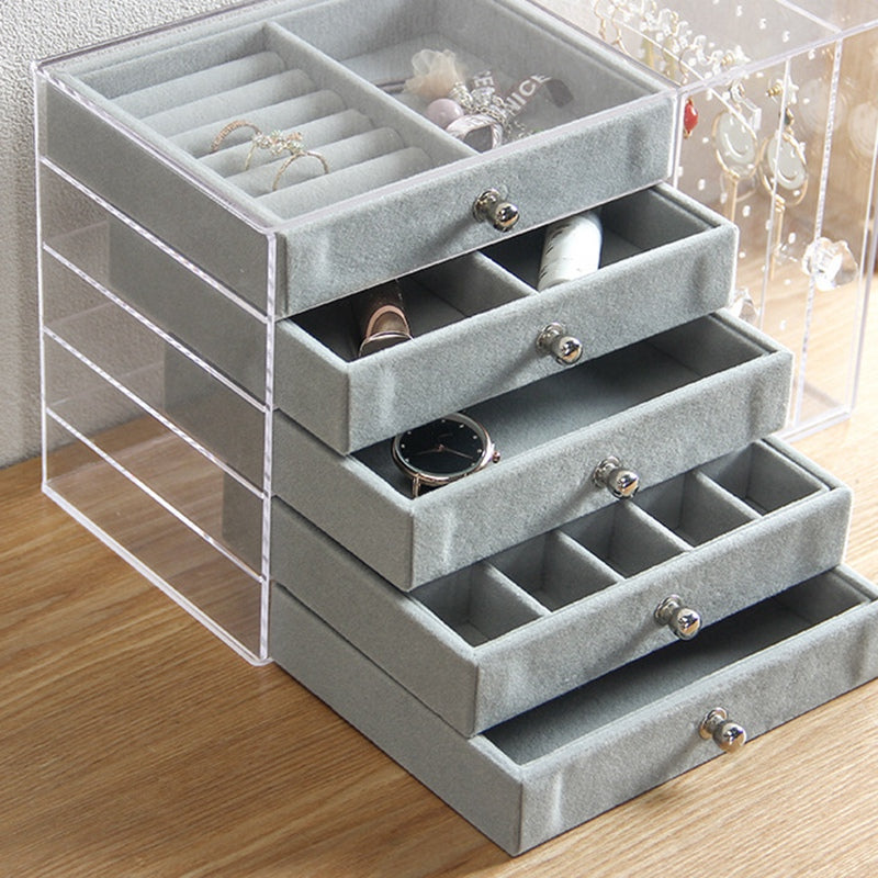 Boîte à Bijoux Organisatrice en Acrylique | Les Boîtes d'Aphrodite