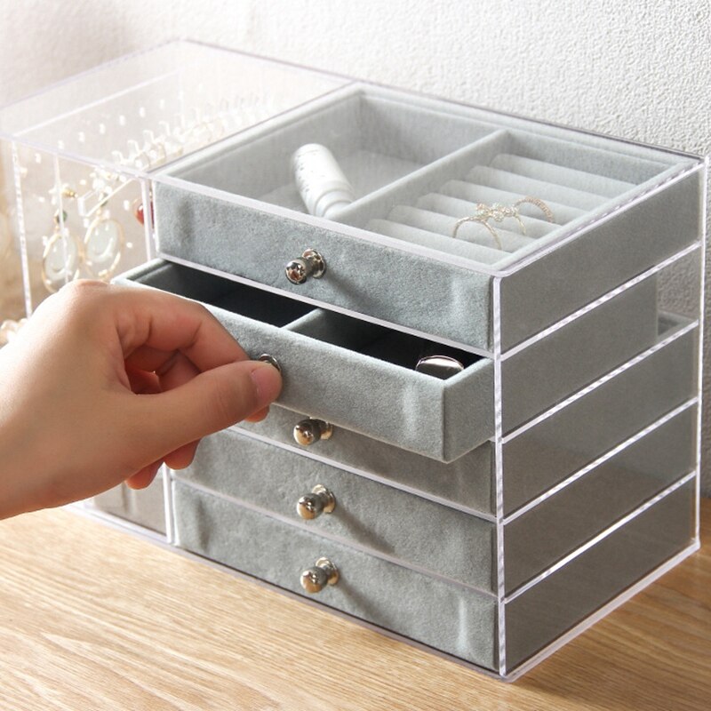 Boîte à Bijoux Organisatrice en Acrylique | Les Boîtes d'Aphrodite