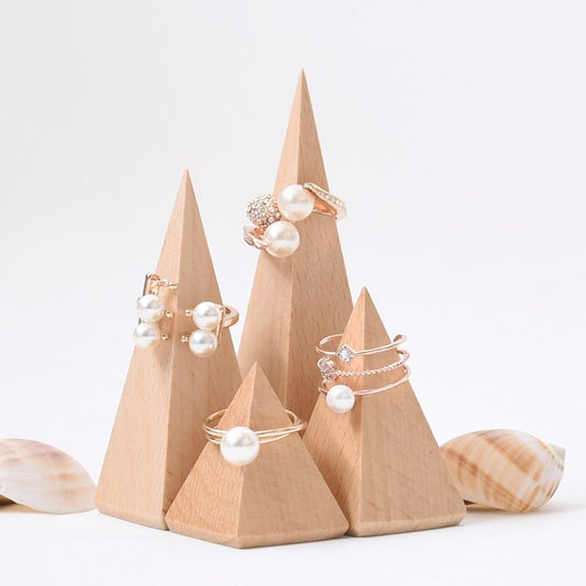 Porte Bijoux Bois Pyramide