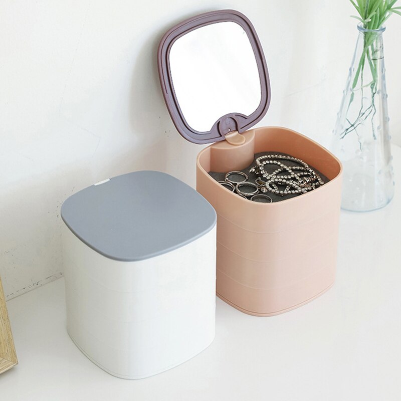 Boîte à Bijoux en Plastique Verte femme