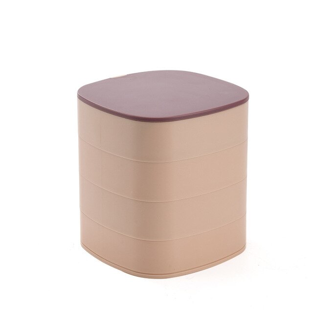 Boîte à Bijoux en Plastique rose