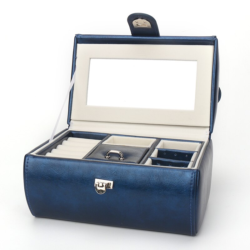 Boîte à Bijou Bleu Marine