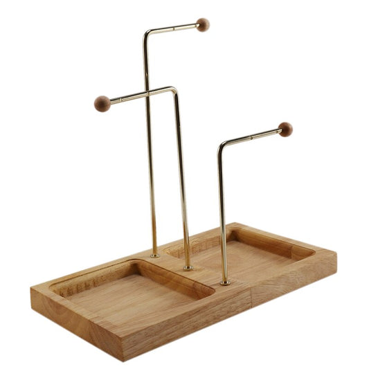 Porte-Bijoux Bois et Métal