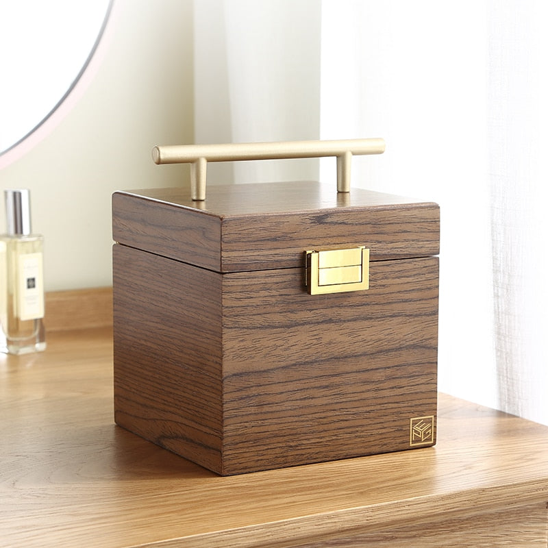 Boîte à Bijoux Fille en Bois