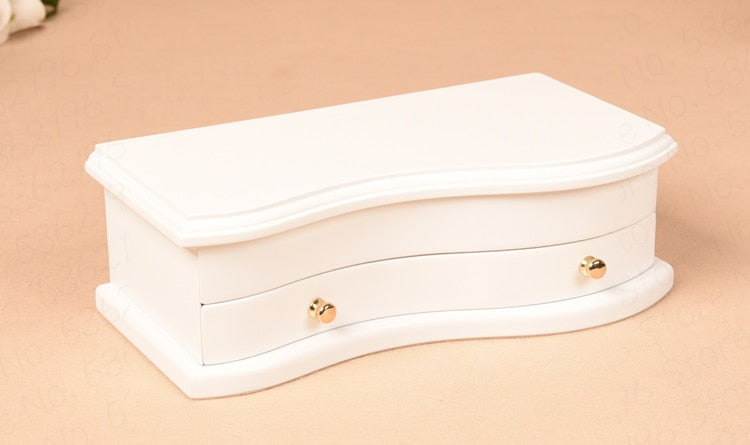 Boîte à Bijou Classique Blanche