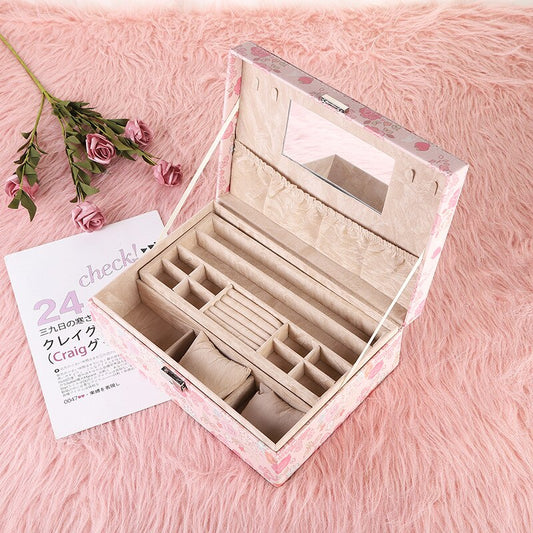 Boîte à Bijoux Rose