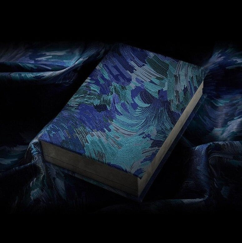 Boîte à Bijoux Livre Secret tissu