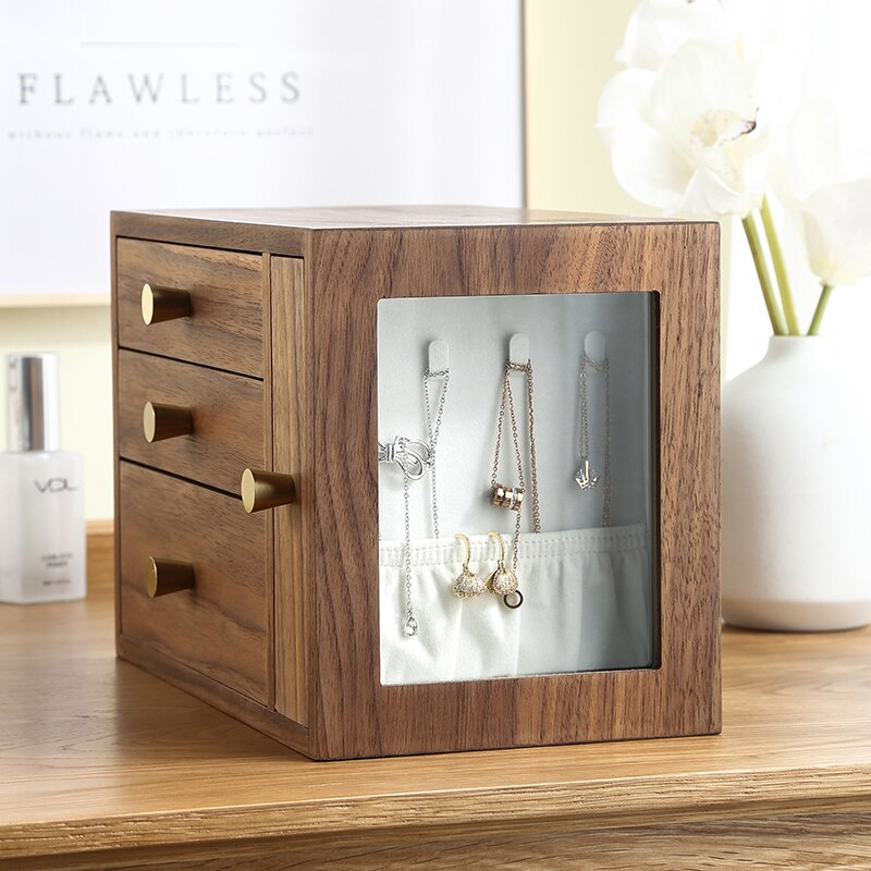 rangement bois luxe bijou