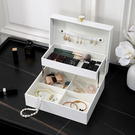 Boîte à Bijoux Design Blanche