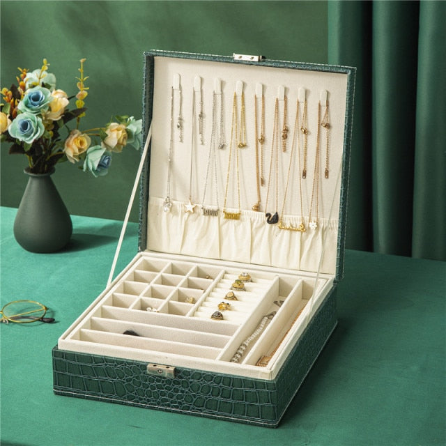 Boîte à Bijoux Compartiments femme