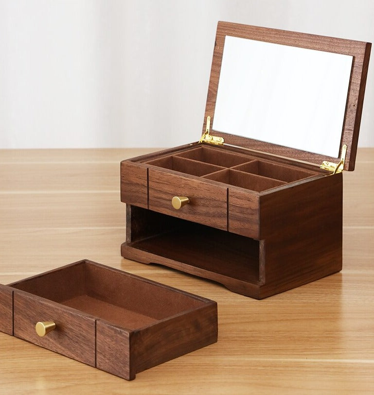 Boîte à Bijoux Somptueuse bois massif
