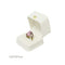 Écrin Bague Cuir Simpleblanc