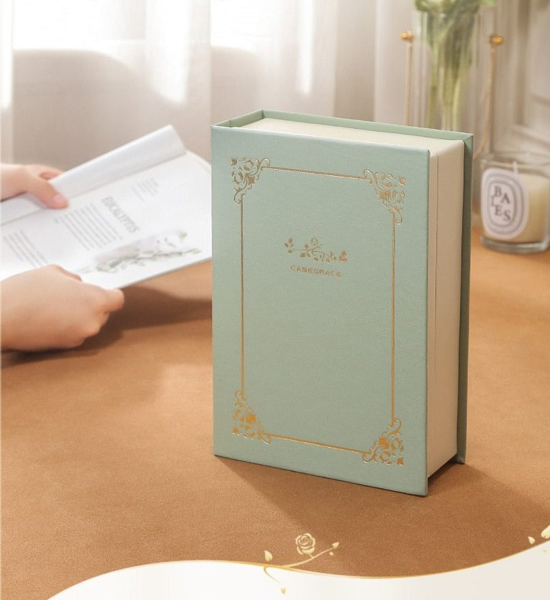Boîte à Bijoux Livre cuir