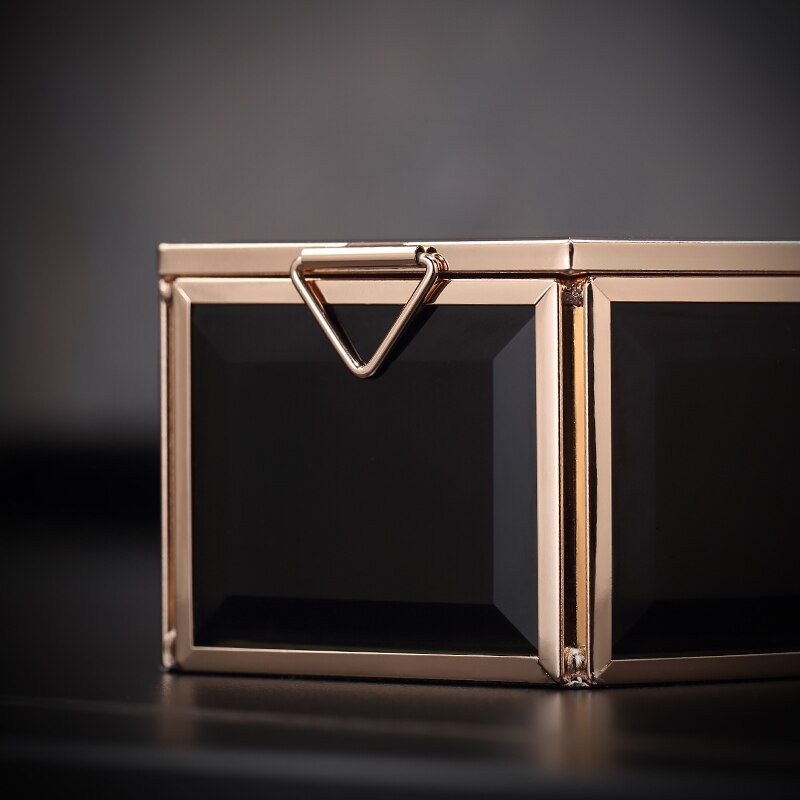 boite verre metal bijoux