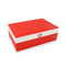 Coffret Bijoux Rouge cuir