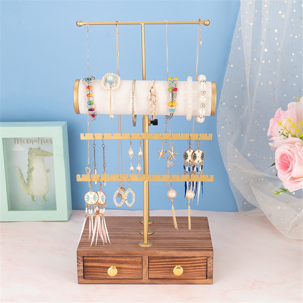 Boîte à Bijoux Bois Métal