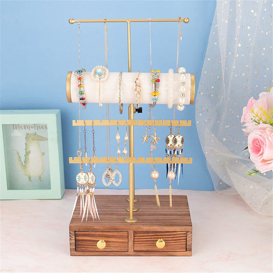 Boîte à Bijoux Bois Métal