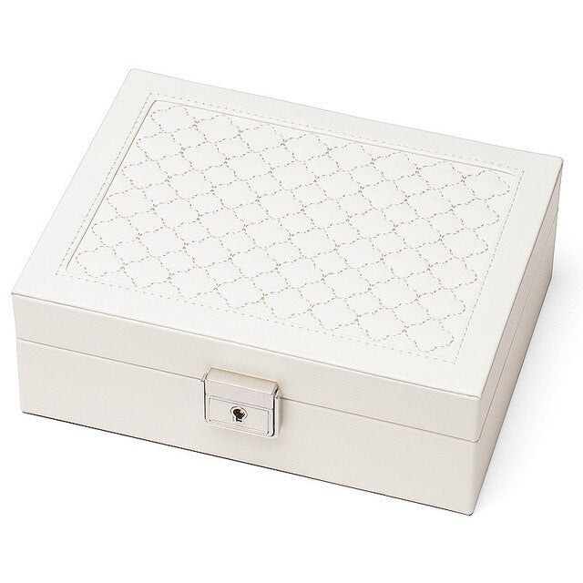 Boîte à Bijoux Simple blanc