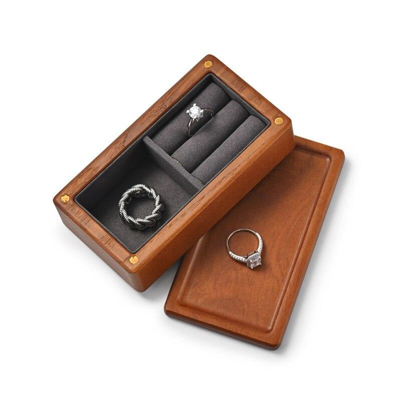 Boîte Bijoux Petite en Bois