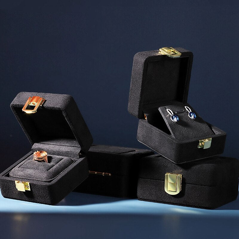 Écrin Noir Bague