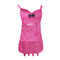 Porte Bijoux Mural Robe Rose